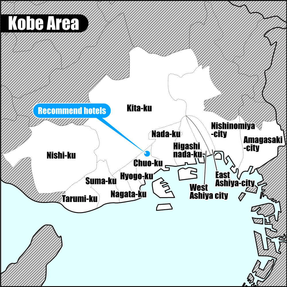 gotanda Delivery map